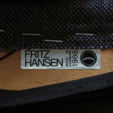 Set of six chairs, Danish design, 1980s, manufacturer: Fritz Hansen