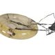 Art Deco - bowl lamp - marbled glass - pendant lamp - France - 1930s