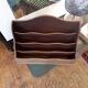 Porte courrier bois vintage