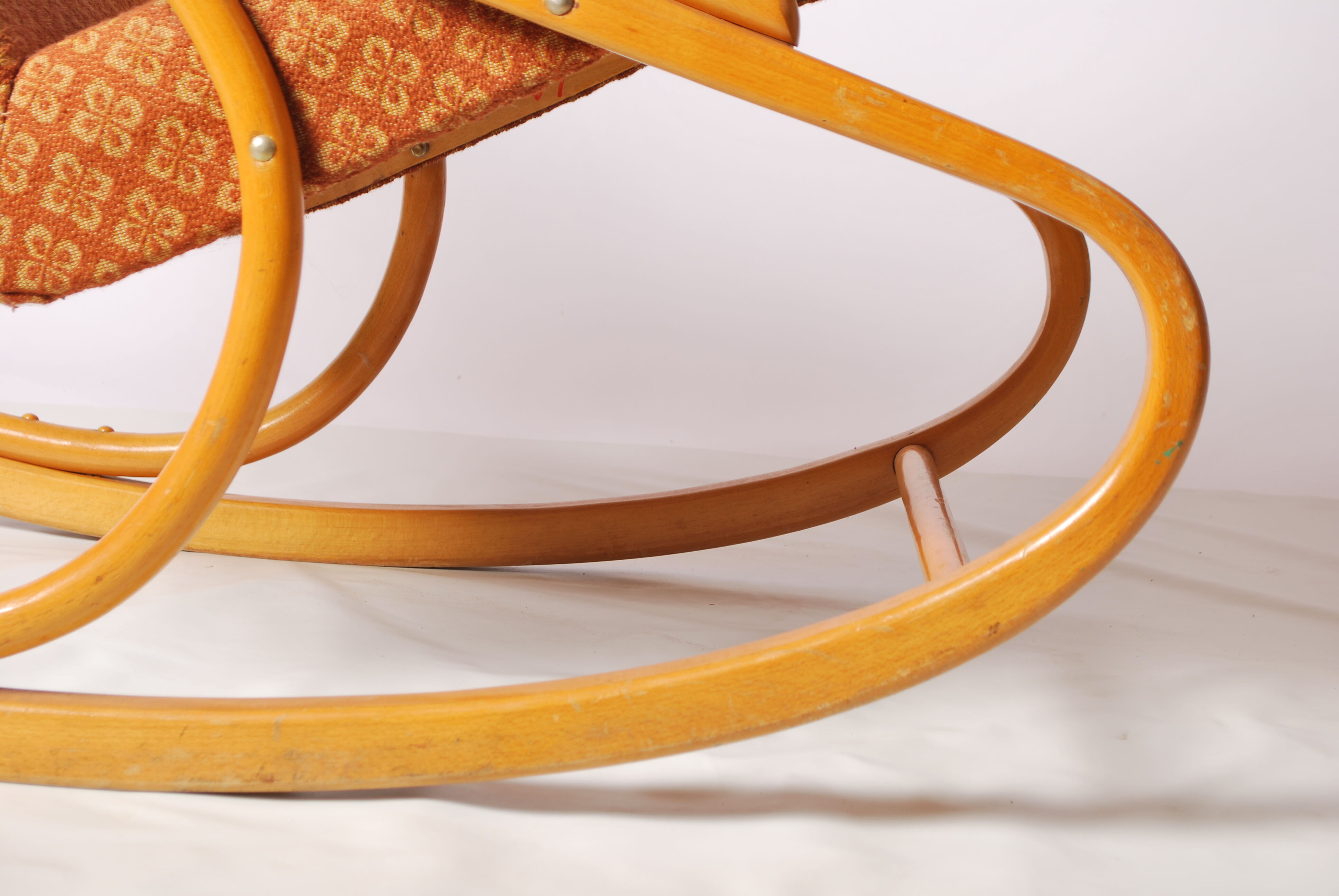 Bentwood rocking chair from Ton, 1960s, Czecoslovakia