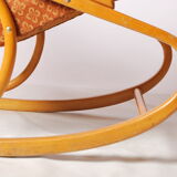 Bentwood rocking chair from Ton, 1960s, Czecoslovakia