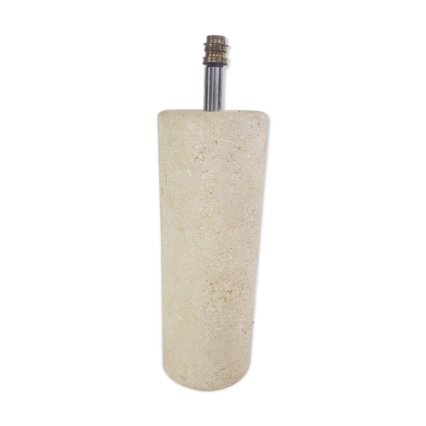 Travertine lamp 70s