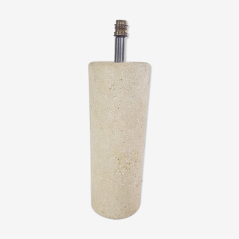 Travertine lamp 70s