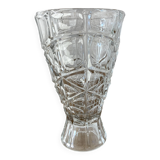 Cut crystal vase