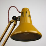 brown adjustable achitect table lamp by tep, 1970s