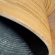Bamboo mushroom stool, circa 1980