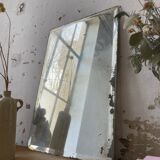 Very stung old bevelled mirror 39x60cm