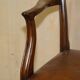 Chaise de capitaine antique George Hepplewhite 1880 cuir