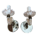 2 wall sconces
