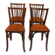 4 chaises Baumann