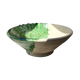 Emerald green tamegroute ceramic bowl