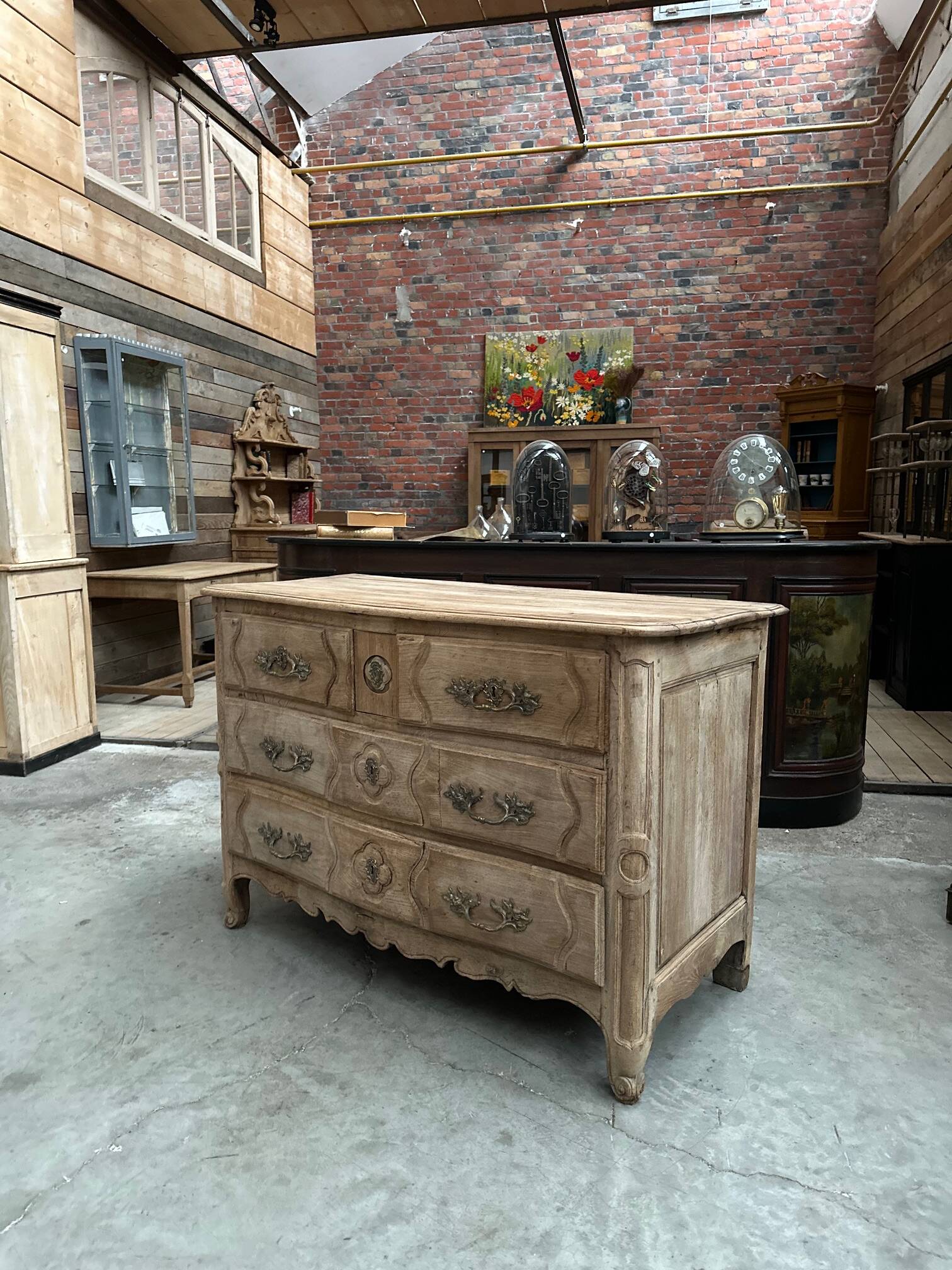 Commode en chêne XVIIIème