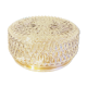 Moulded glass ceiling globe