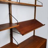 Teak storage system from Cadovius, Denmark - 1950s