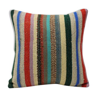 40x40 cm kilim cushion,vintage cushion cover