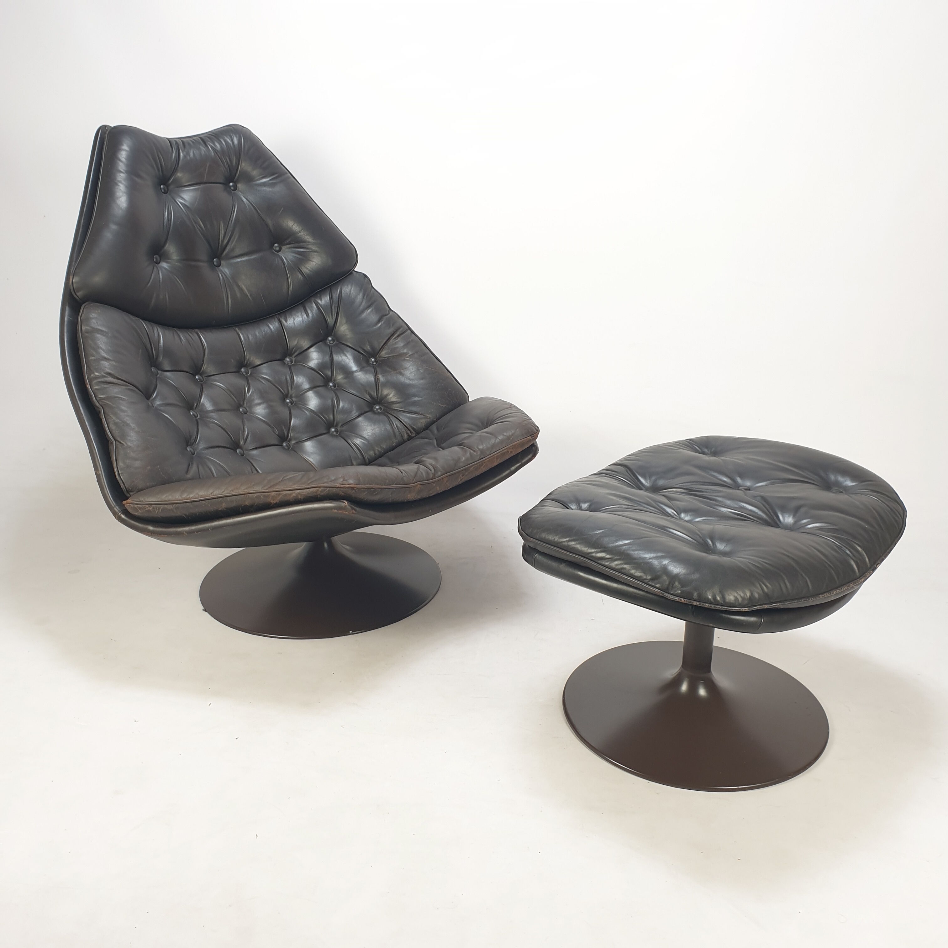 F588 armchair and ottoman by Geoffrey Harcourt for Artifort, 60s