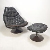 F588 armchair and ottoman by Geoffrey Harcourt for Artifort, 60s