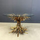 Gilt metal Coco Chanel dining table, 1960s