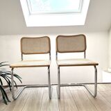 Cesca B32 chairs by Marcel Breuer