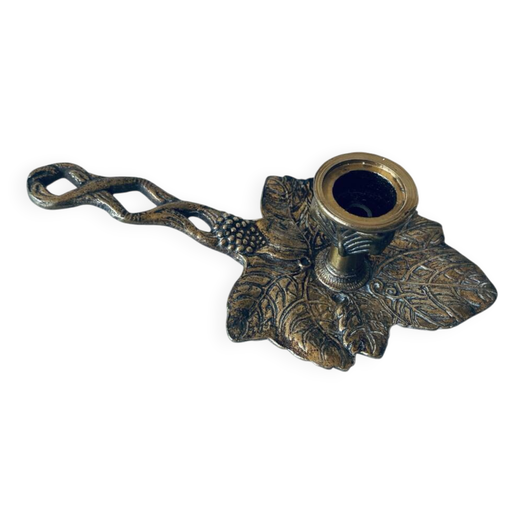 Cellar rat candle holder