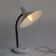 Lampe de table / bureau vintage en métal laqué