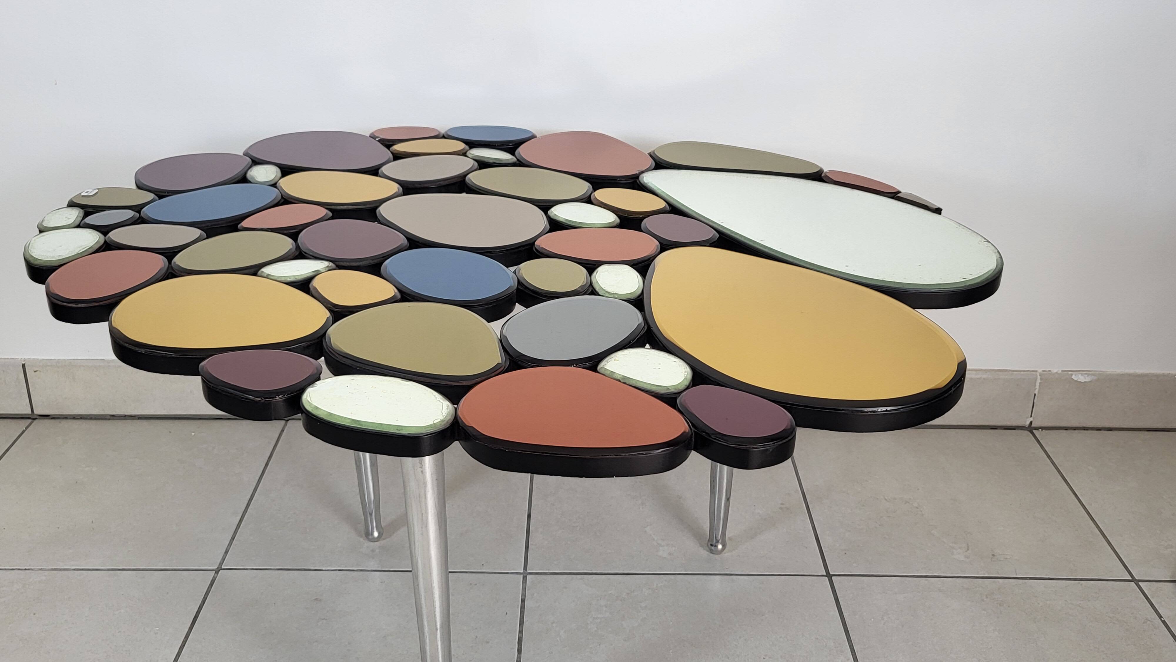 Olivier de Schrijver coffee table limited edition Moon Ode's Design Belgium