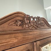 Grande armoire à glace ancienne (rénovée)
