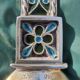 Iconic Antique Jacob Tostrup 950 Silver and Plique-a-jour Enamel Spoon