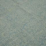 Hand-knotted persian antique 1970s 272 cm x 364 cm blue wool carpet