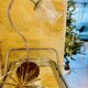 Metal and wood gooseneck table lamp