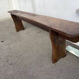 Wooden bench