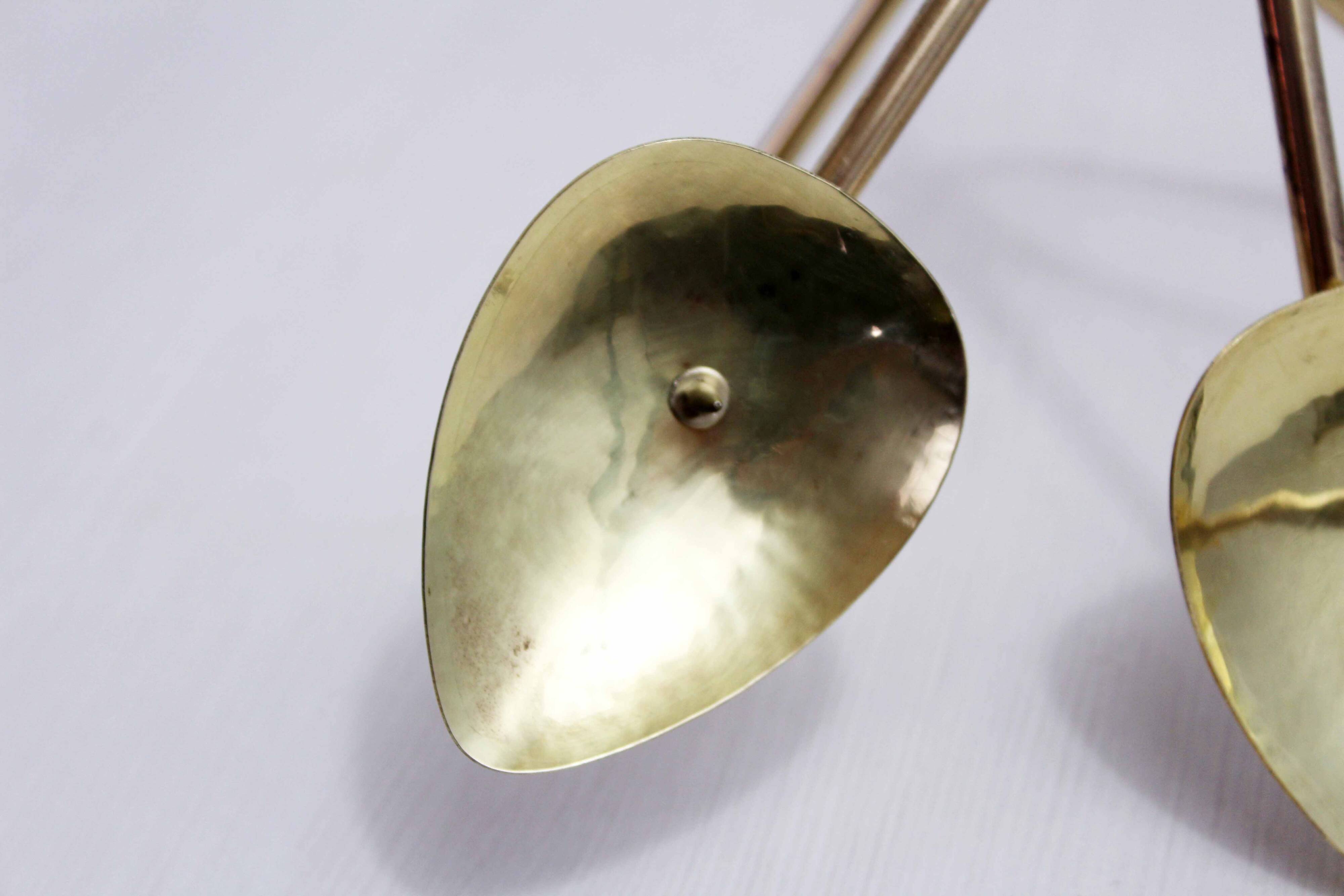 50s candle holder in Carl Auböck style