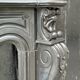 Napoleon III Fireplace In Black Belgian Or Black Mazy Marble, Circa 1880