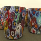 Set of 6 "Goto" water glasses from Murrisa in Murano glass, Italy