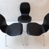 Ilmari Lappalainen - A set of three 'Columna' chairs for Asko. Ca. 1956. Fi