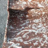 old bathroom cabinet / dressing table with marble