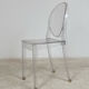 Pair of Victoria Ghost chairs by Philippe Starck Kartell edition
