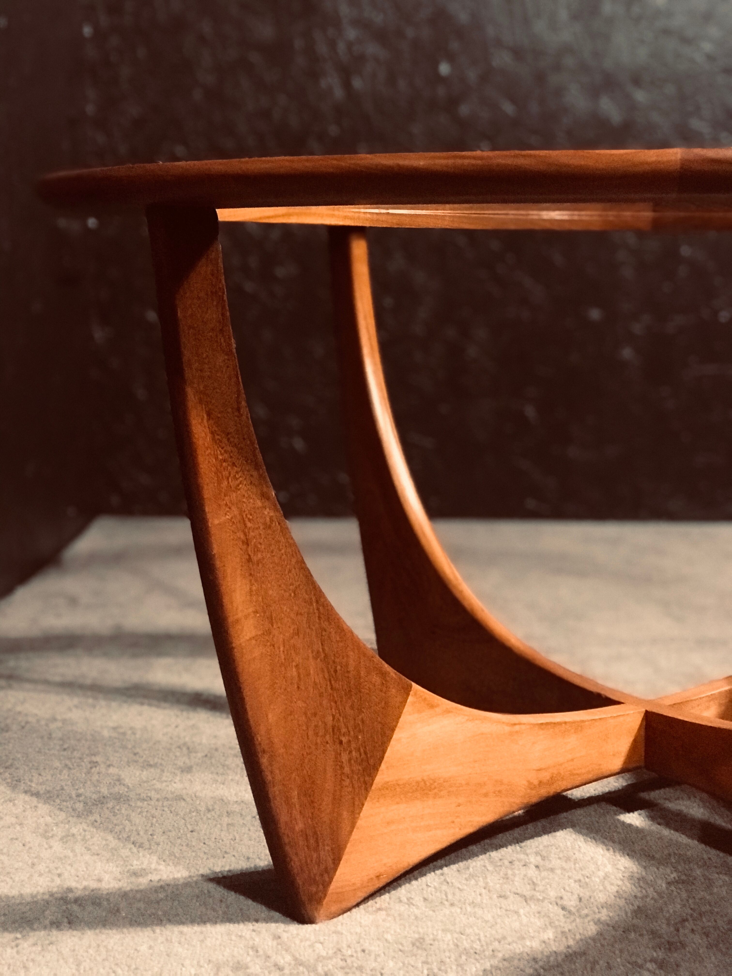Teak G-Plan round table, designed by Victor Wilkins