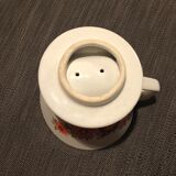 Ceramic coffee filter flowers