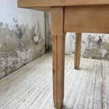 Ancienne table de ferme en chêne