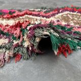 Colorful Azilal Berber rug - 136 x 66 cm