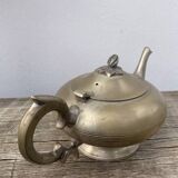 English silver-plated teapot