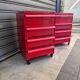 Pair of Kartell 4-drawer cabinets, designed by Simon Fussell, 1970s/8