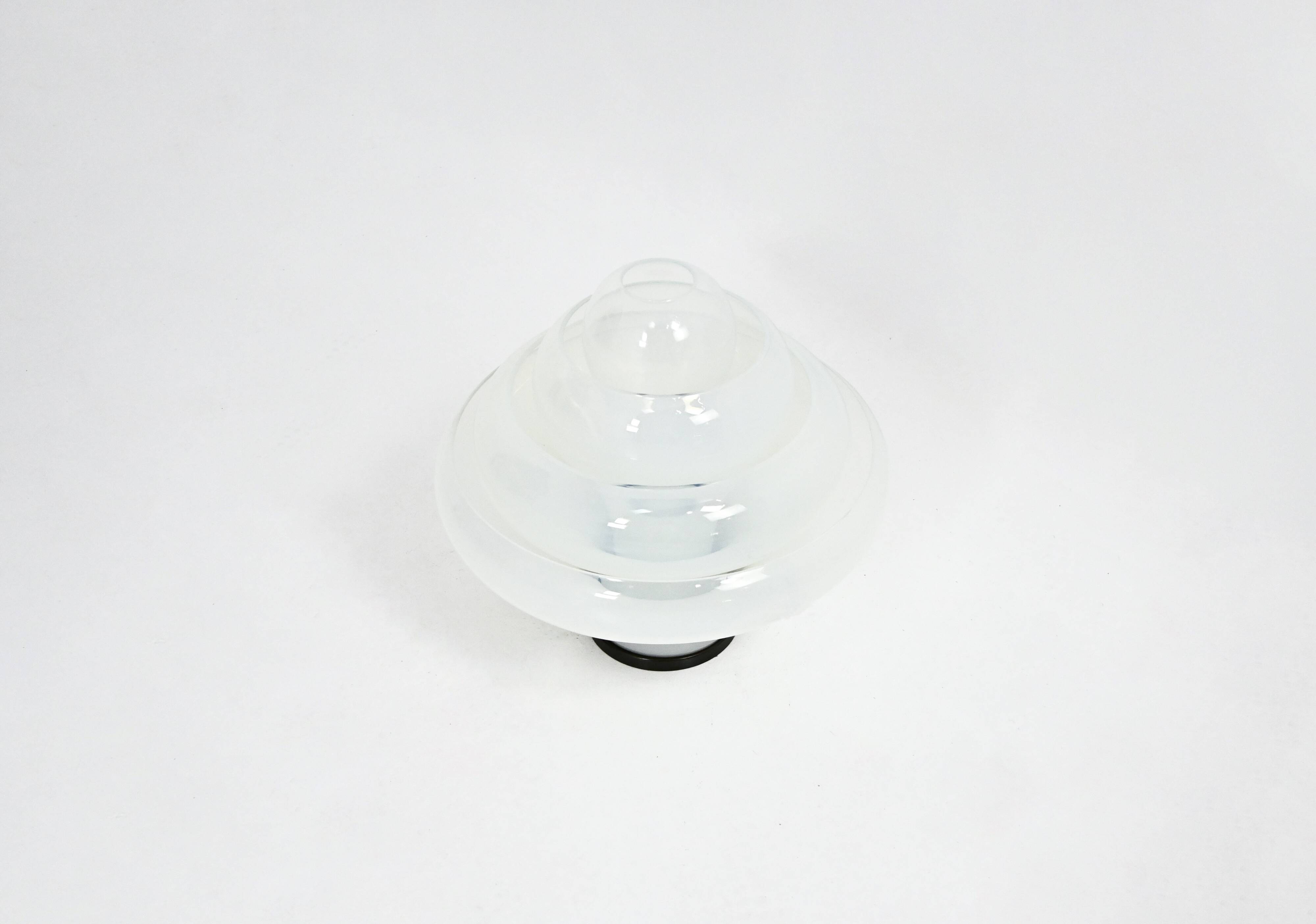 Lotus LT305 table lamp by Carlo Nason for Mazzega, 1960s