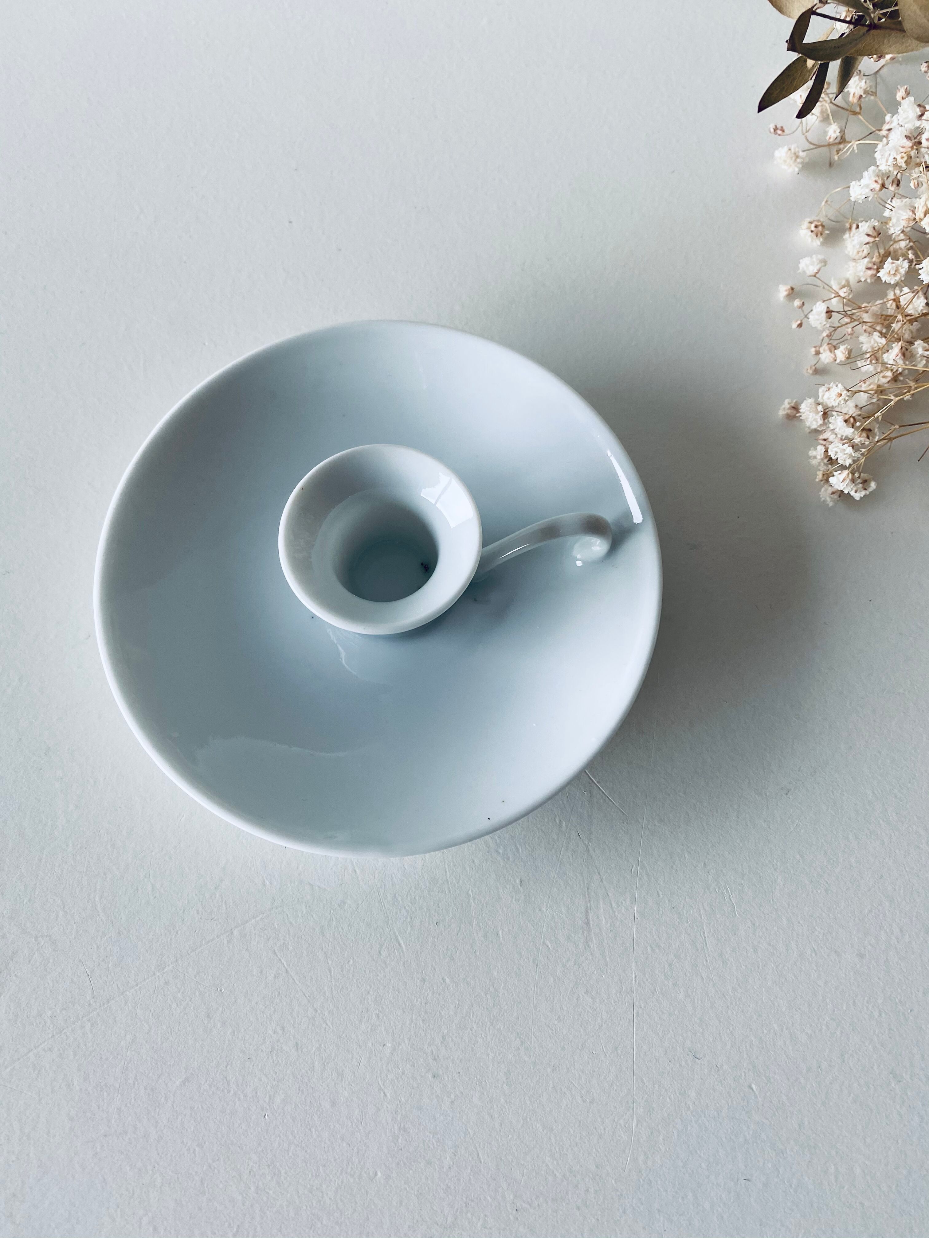 Porcelain candlestick