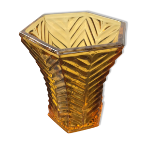 vase art déco verre