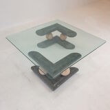 Fossil Stone Coffee Table, 1980s