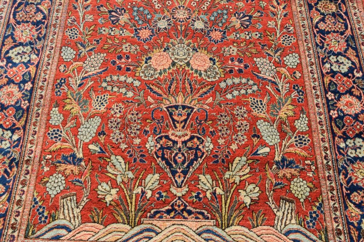 Persian Oriental rug Iran Kashan - Size: 1.30 x 2.05 metres