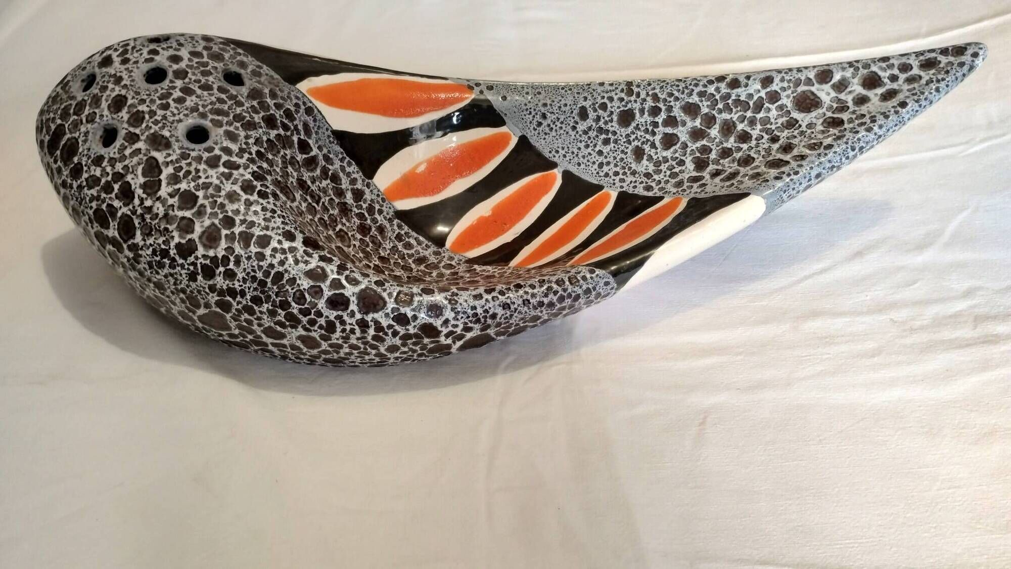 Rare grande coupe Vallauris "Le Vaucour"