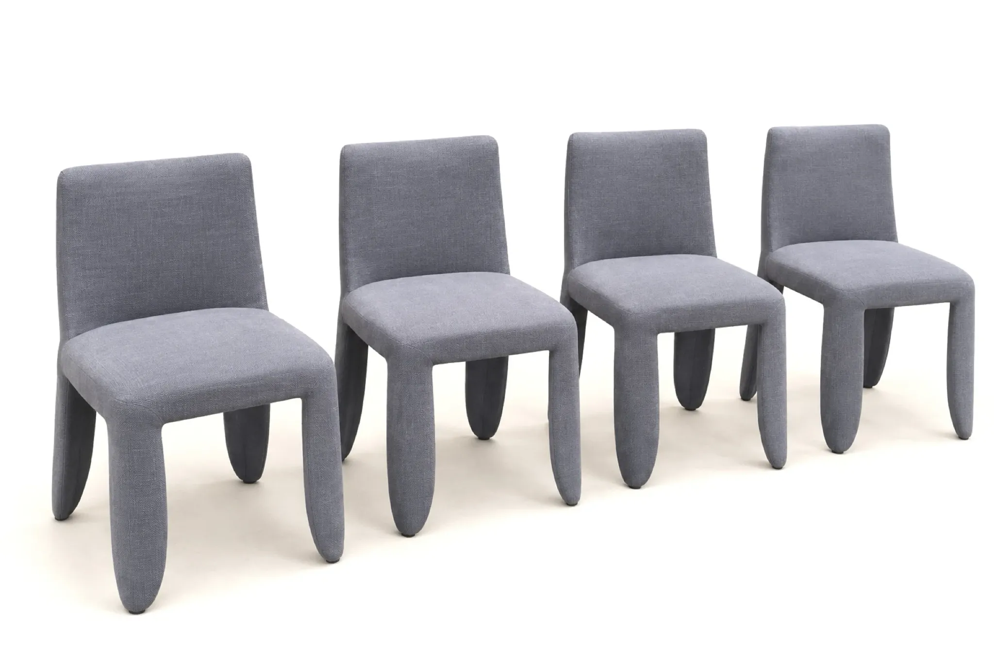 Set of 4 Monster design chairs – Marcel Wanders for Moooi